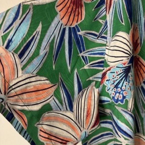 Tommy Bahama IslandZone Iris Oasis Camp Shirt - Emerald Grass SZ XXXL NWT - Picture 9 of 10